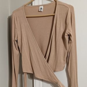 Senita Athletics Ballet Wrap Top